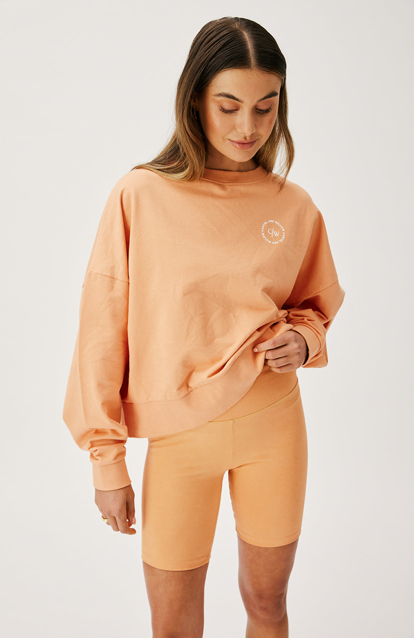 Tia Bike Short - Mango