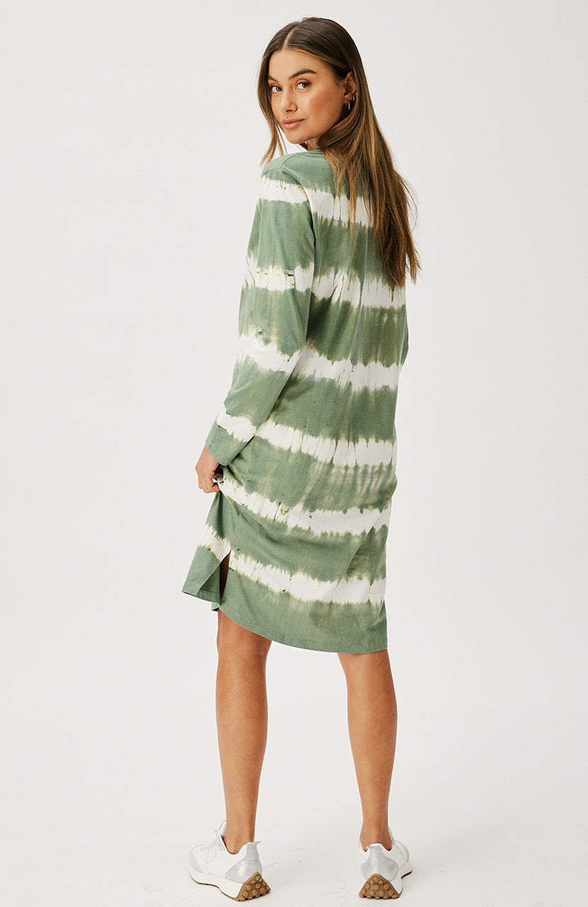 Alexis Long Sleeve Dress - Rosemary Tie Dye