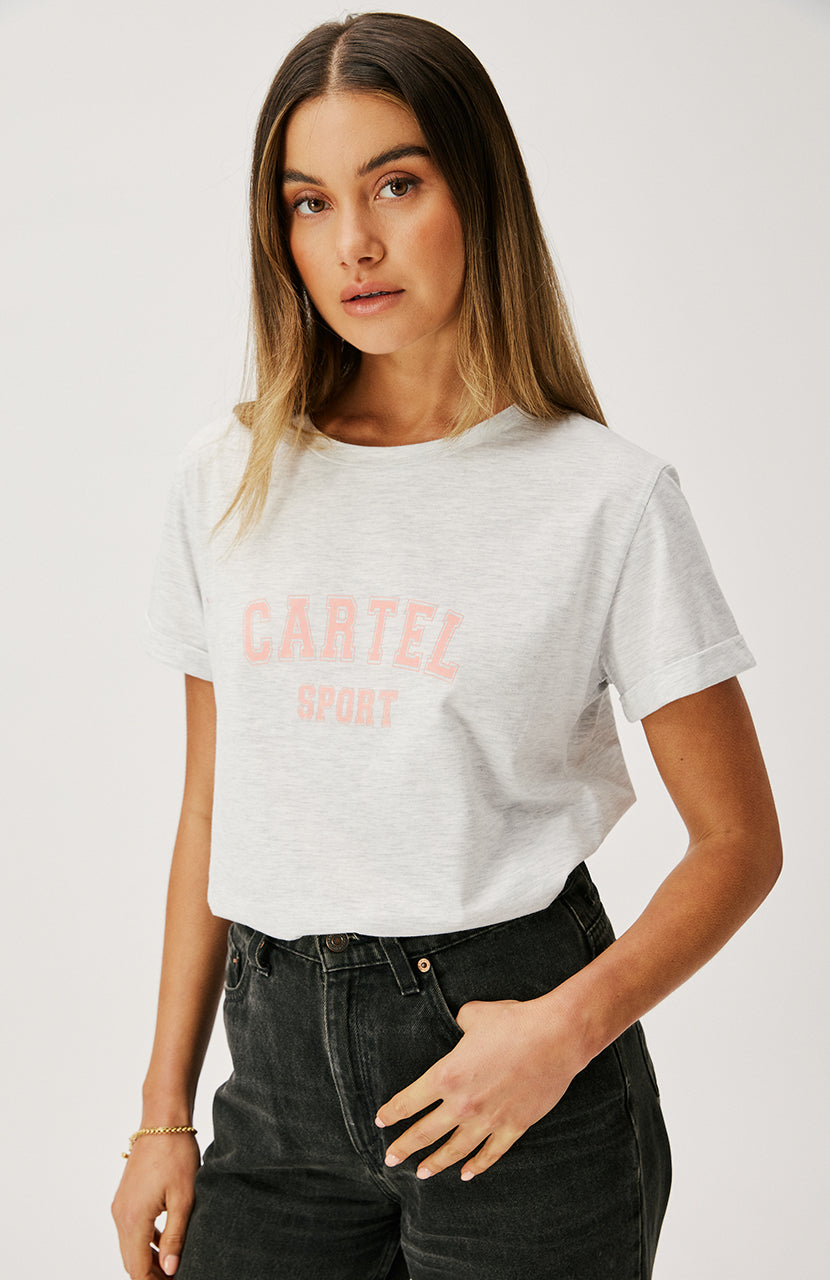 Marlo Tee - Grey Marle