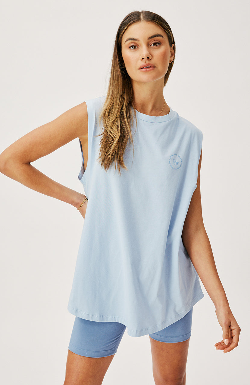 Billie Tank - Ice Blue