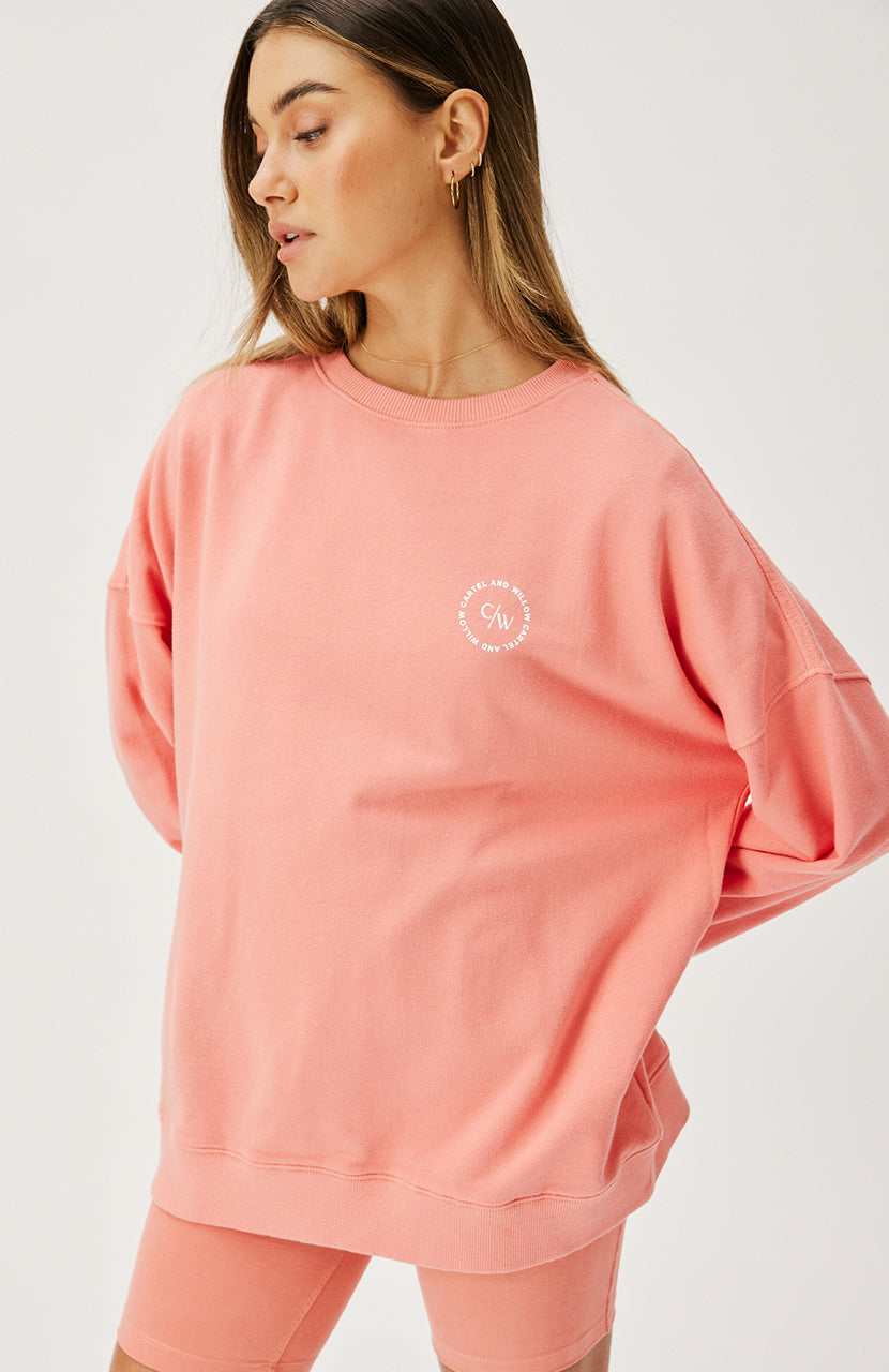 Piper Sweater - Guava