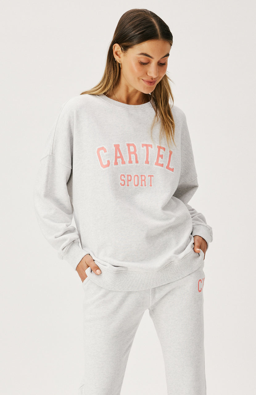 Piper Sweater - Grey Marle