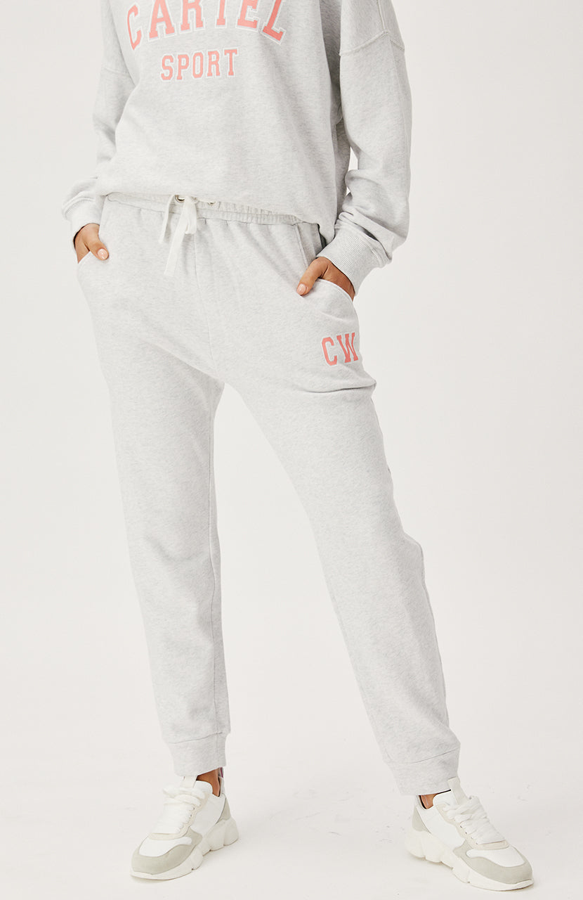 Poppy Pant - Grey Marle