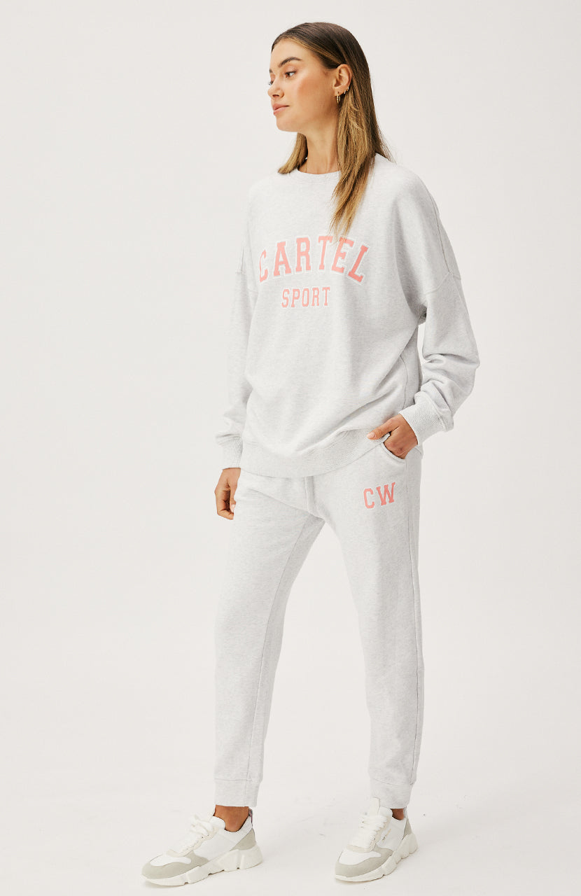 Poppy Pant - Grey Marle