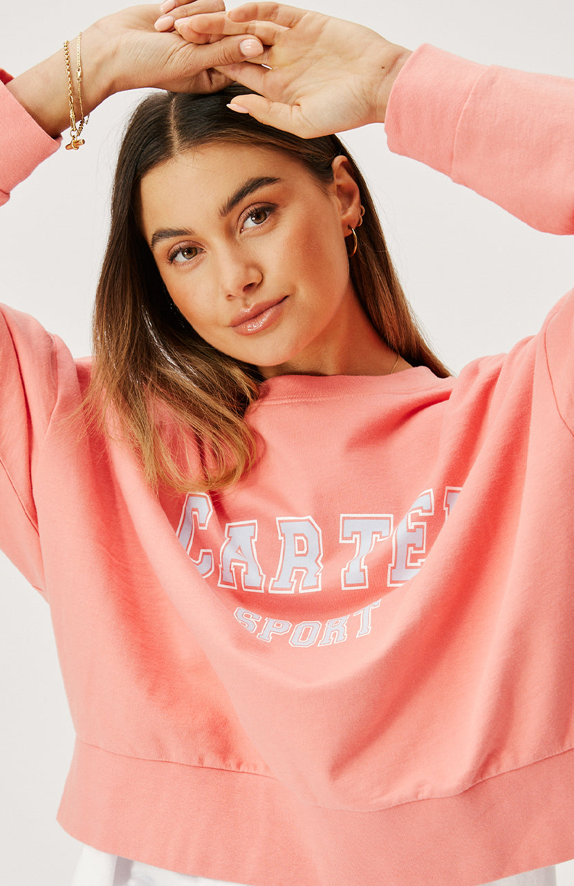 Ivie Sweater - Guava