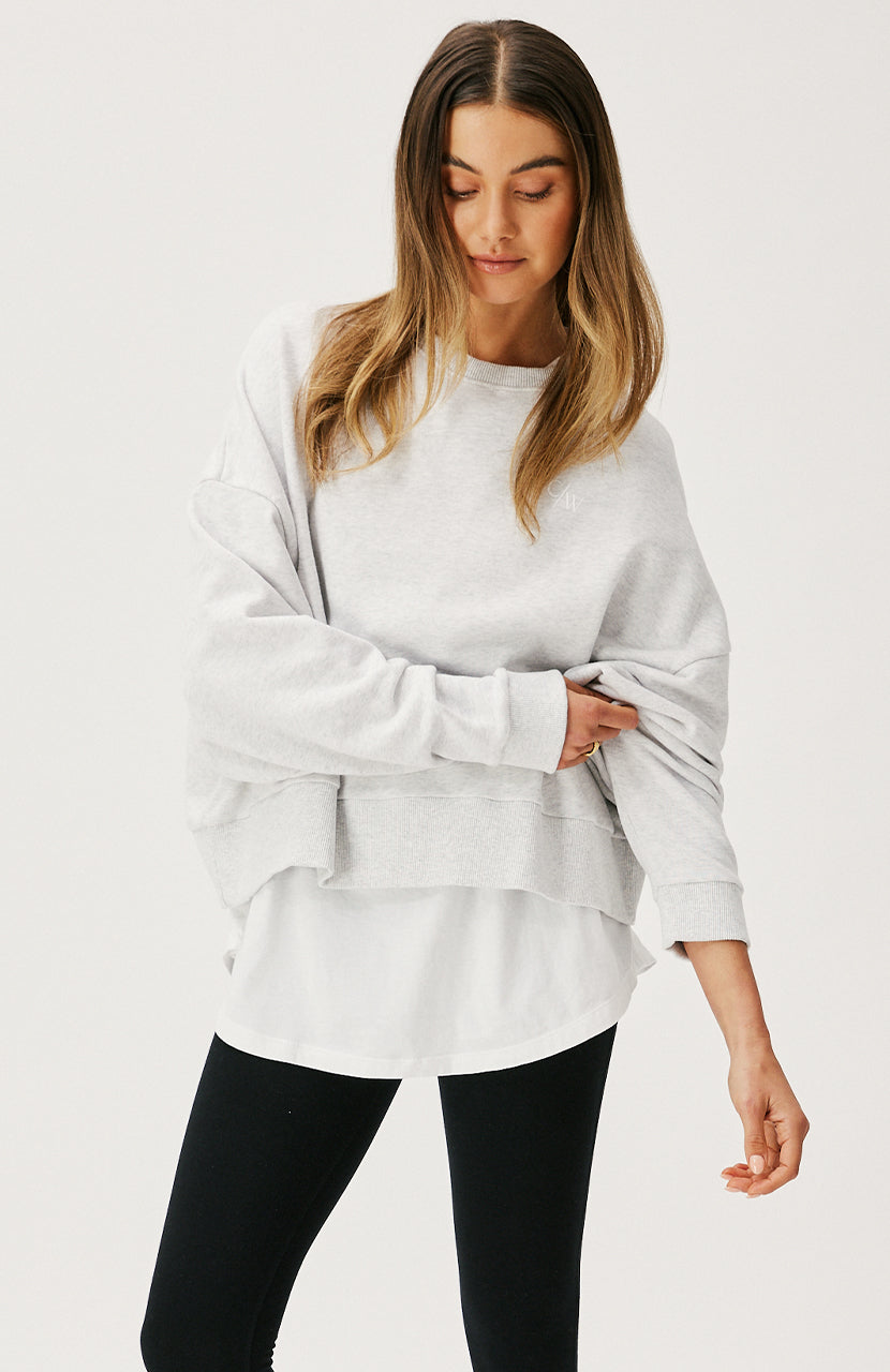 Ivie Sweater - Grey Marle