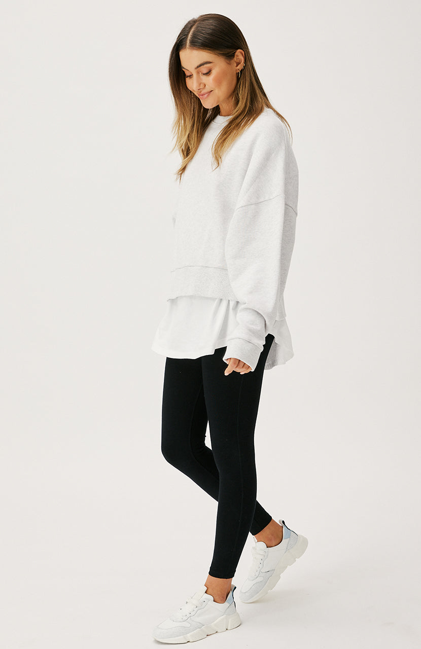 Ivie Sweater - Grey Marle