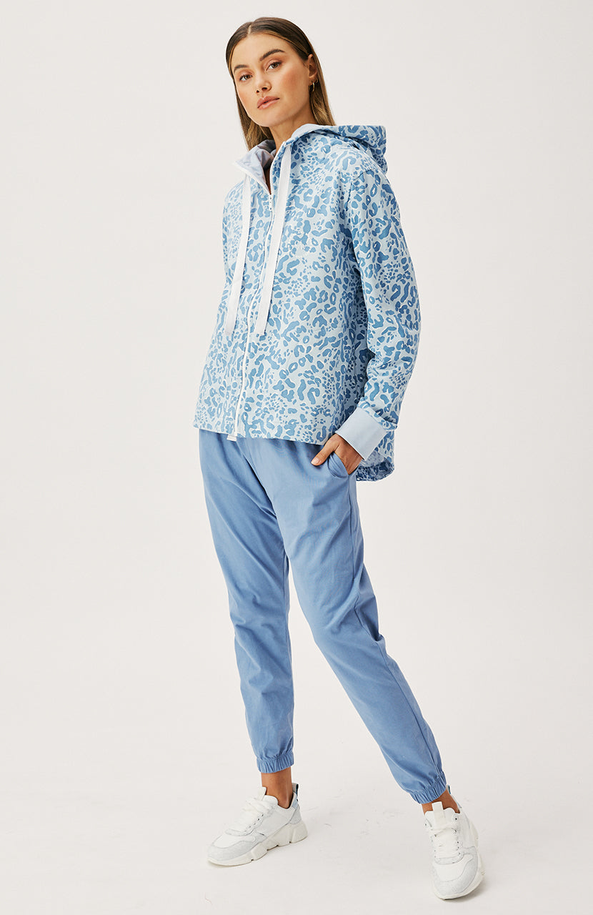 Dion Jacket - Steel Leopard