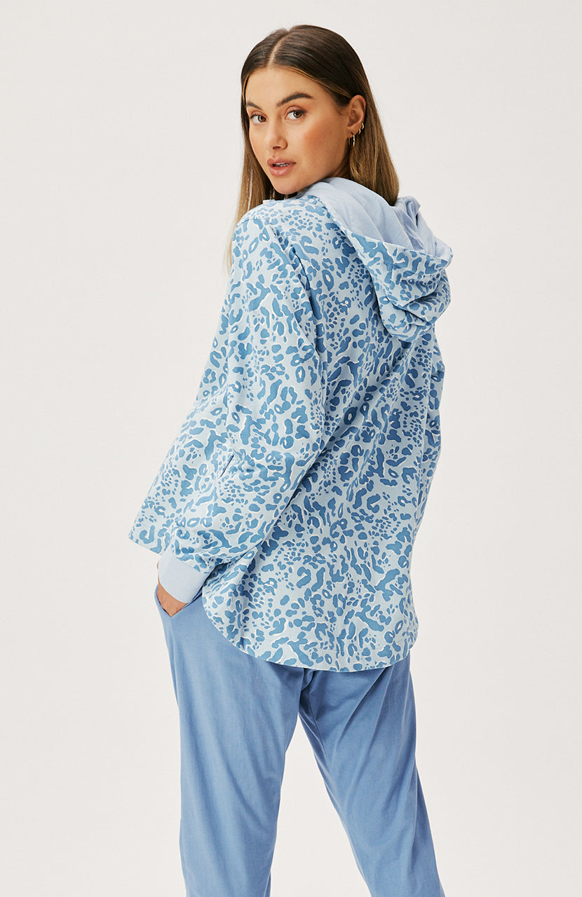 Dion Jacket - Steel Leopard