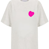Neon Love - Grey Marle / Neon Pink