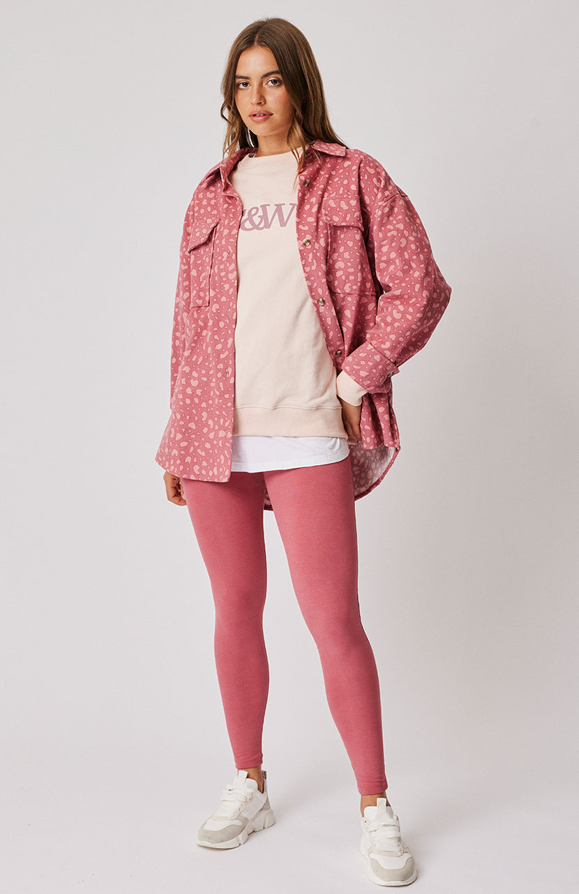 Pixie Legging - Merlot