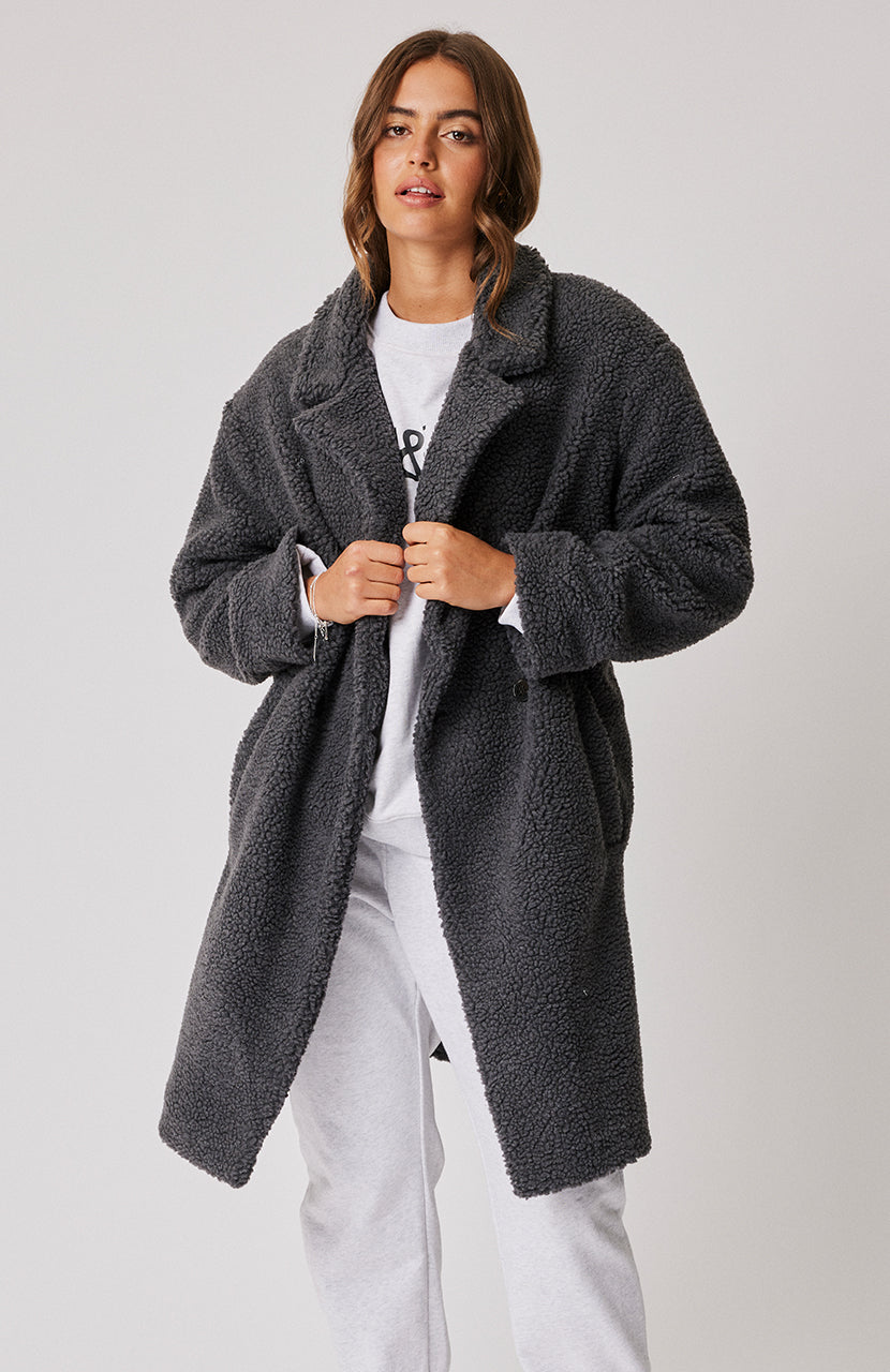 Bonnie Coat - Charcoal – Cartel & Willow