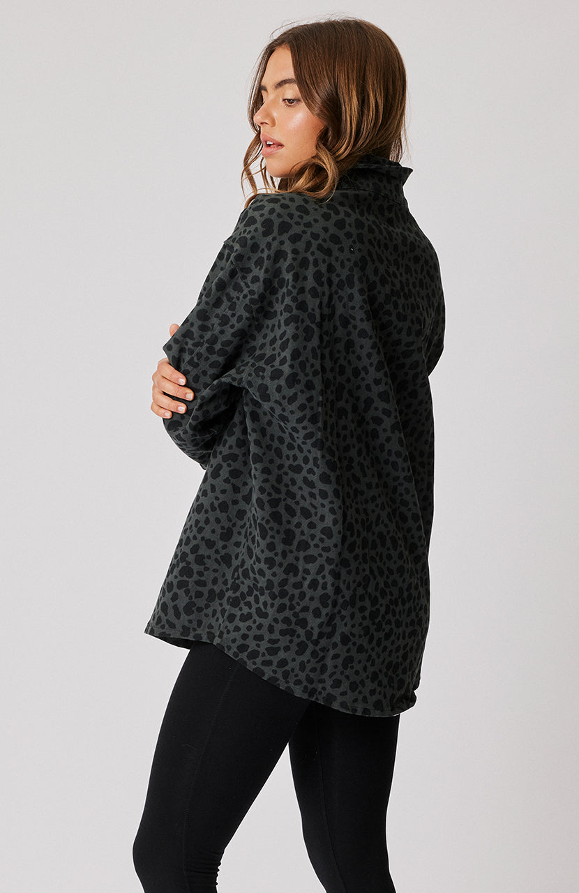 Cassie Shacket - Charcoal Leopard