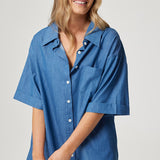 Belle Shirt - Denim Chambray