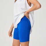 Tia Bike Short - Cobalt