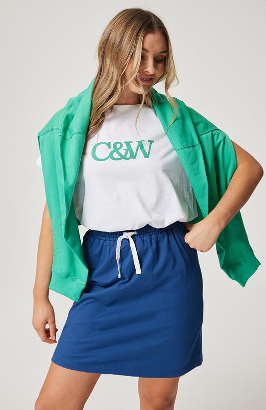 Hannah Skirt - French Navy