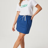 Hannah Skirt - French Navy