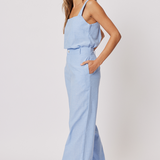 Sage Tank - Blue Chambray