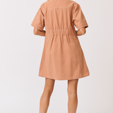 Hallie Dress - Toffee