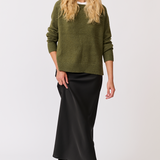 Tory Knit Sweater - Khaki Knit
