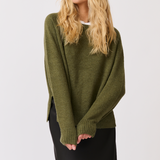 Tory Knit Sweater - Khaki Knit