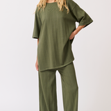 Trisha Top - Thyme Knit