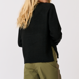 Tory Knit Sweater - Black Knit