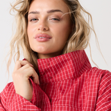 Beau Spray Jacket - Red Check