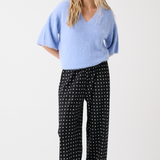 Jude Bias Pant - Black Spot