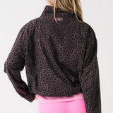 Beau Spray Jacket - Chocolate Leopard