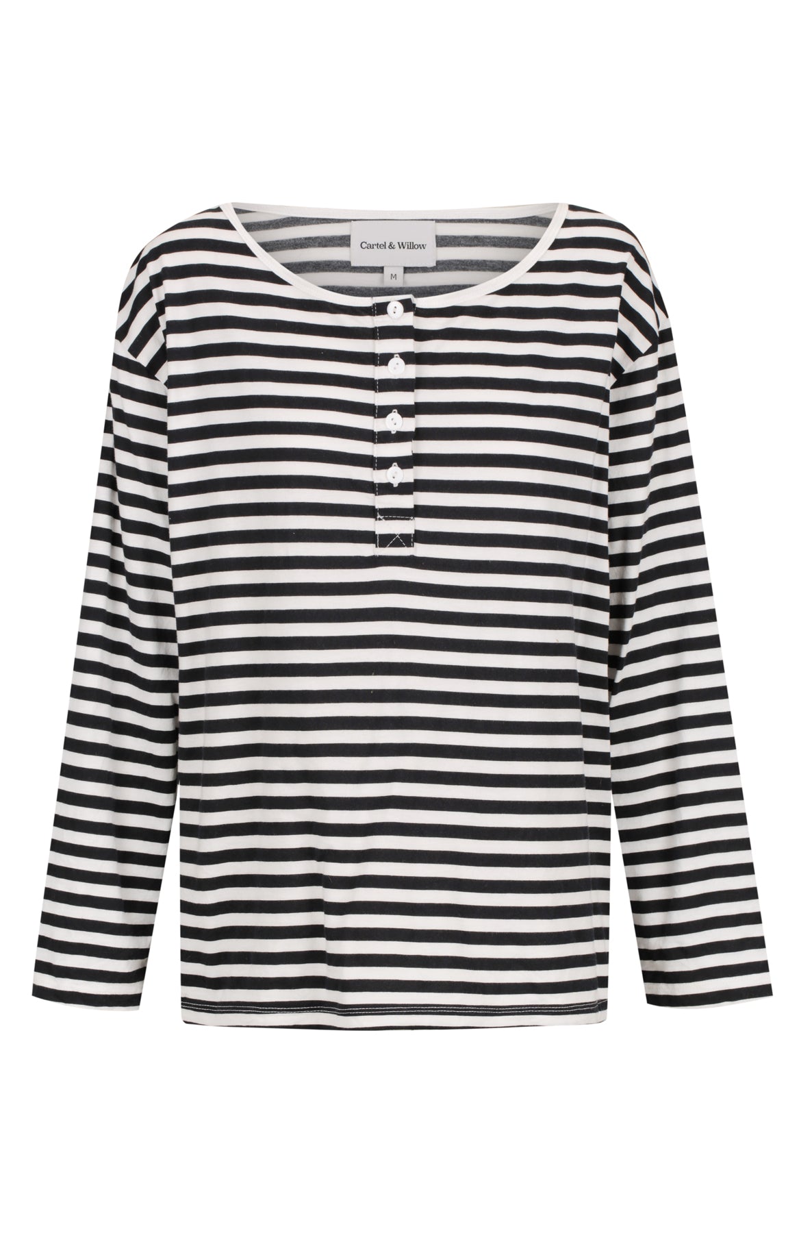 Cartel & Willow - Alexis Long Sleeve Dress - Taupe Zebra