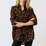 Tammy Shirt - Coco Leopard