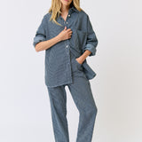 Tamika Shirt - Stripe Denim
