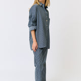 Tamika Shirt - Stripe Denim