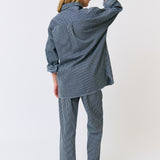 Tamika Shirt - Stripe Denim