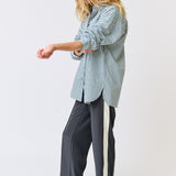 Adalyn Shirt - Alpine Mist Stripe