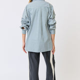 Adalyn Shirt - Alpine Mist Stripe