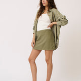 Vita Mini Skirt - Palm