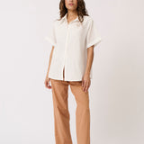 Tully Shirt - White Broderie