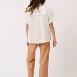 Tully Shirt - White Broderie