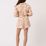 Bella Short - Floral Sand