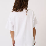 Sadie Tee - White Azure