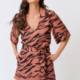 Harley Mini Dress - Zebra