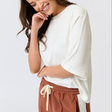 Solana Tee - White
