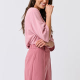 Solana Tee - Dusty Pink