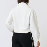 Lena 1/4 Zip Sweater - Cream