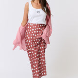 Millie Slip Skirt - Rust Spot