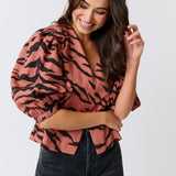 Cypres Top - Zebra