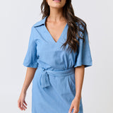 Korey Mini Dress - Chambray