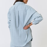 Tamika Shirt - Stripe Denim